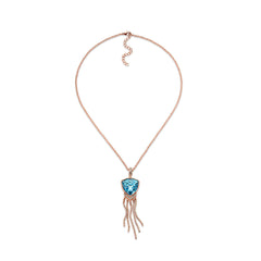 Sapphire Starlet Necklace