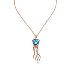 Sapphire Starlet Necklace