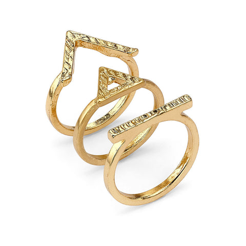 Egyptian Angles Rings - 7 Charming Sisters, LLC