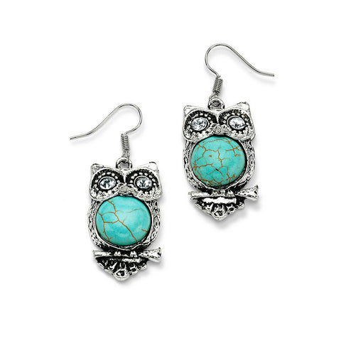 Give a Hoot Earrings - 7 Charming Sisters, LLC