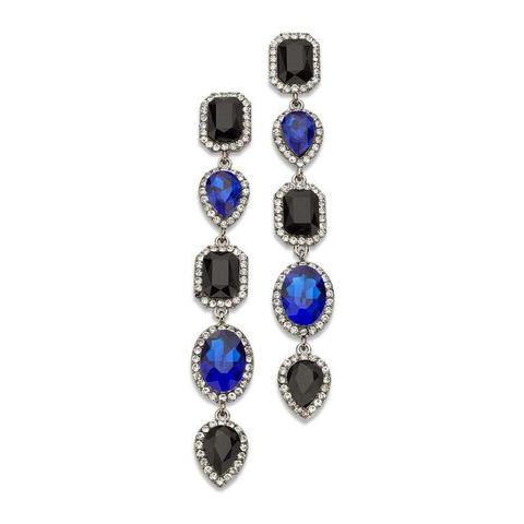 Blue Drop Earrings