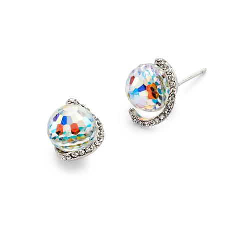 Cheap Colorful Crystal Ball Stud Earrings | 7 Charming Sisters