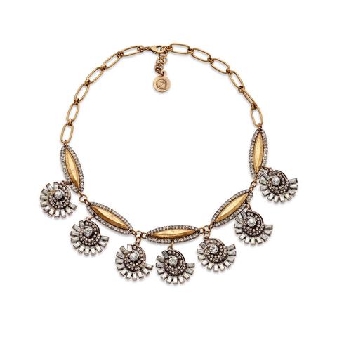 Cheap Gold Collar Choker Pendant Necklace | 7 Charming Sisters
