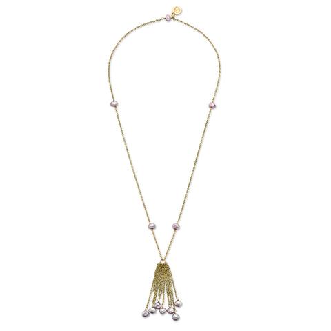 Pearls in Cairo Necklace-Necklace-Our Designs-7 Charming Sisters, LLC
