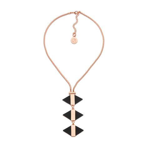 rose gold pendant necklace