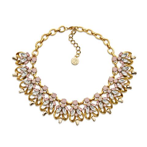 Crystal Bib Necklace