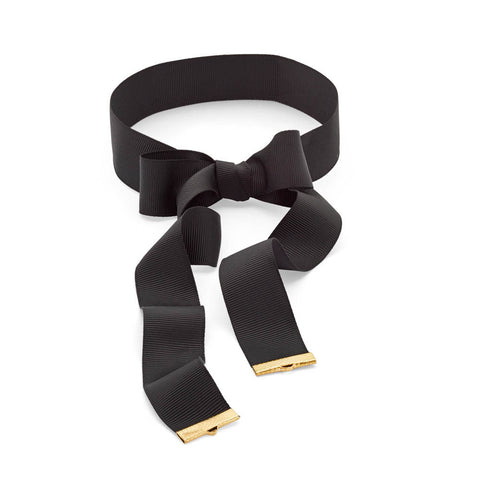 Black Ribbon Choker Necklace | 7 Charming Sisters